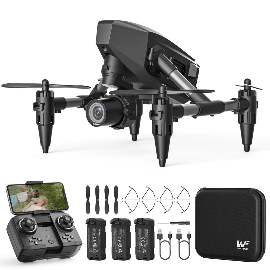 1080P Camera Drone for Kids – Wefone Mini Drone for Beginners and Adults"
